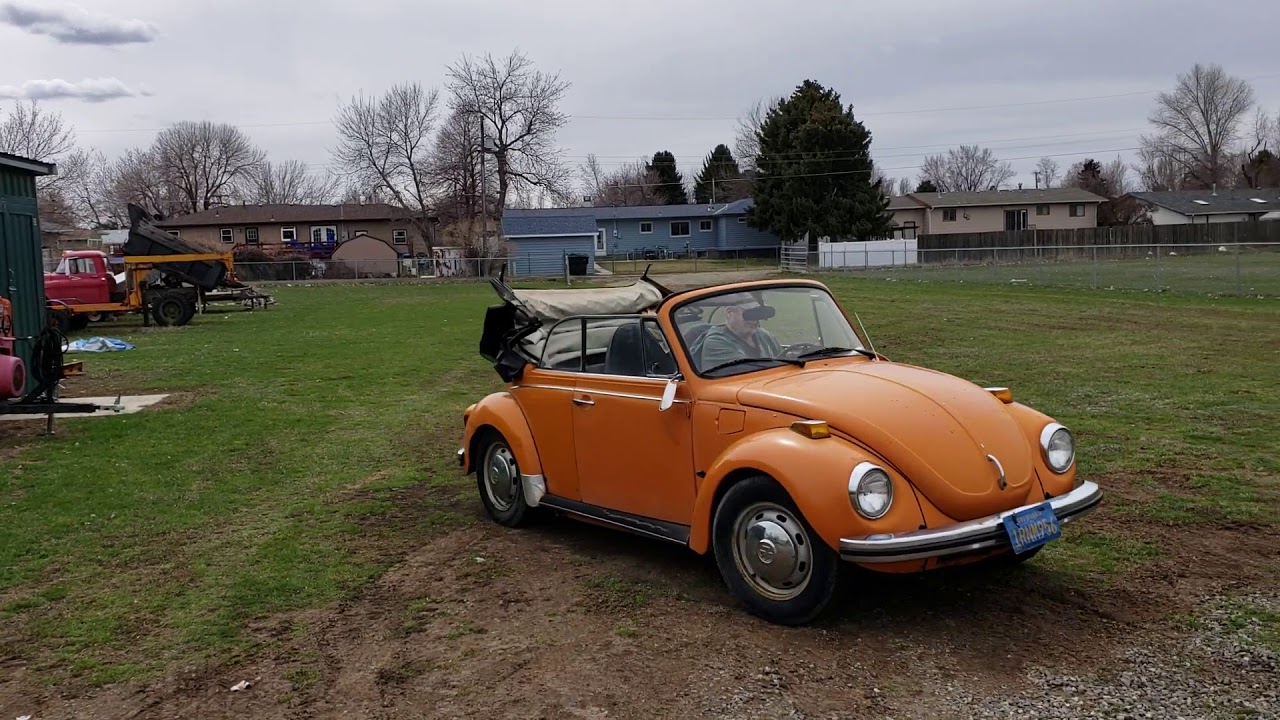 1973 VW Karmann Super Beetle Convertible