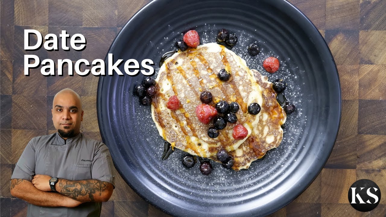 Yummy and Fluffy Date Pancakes