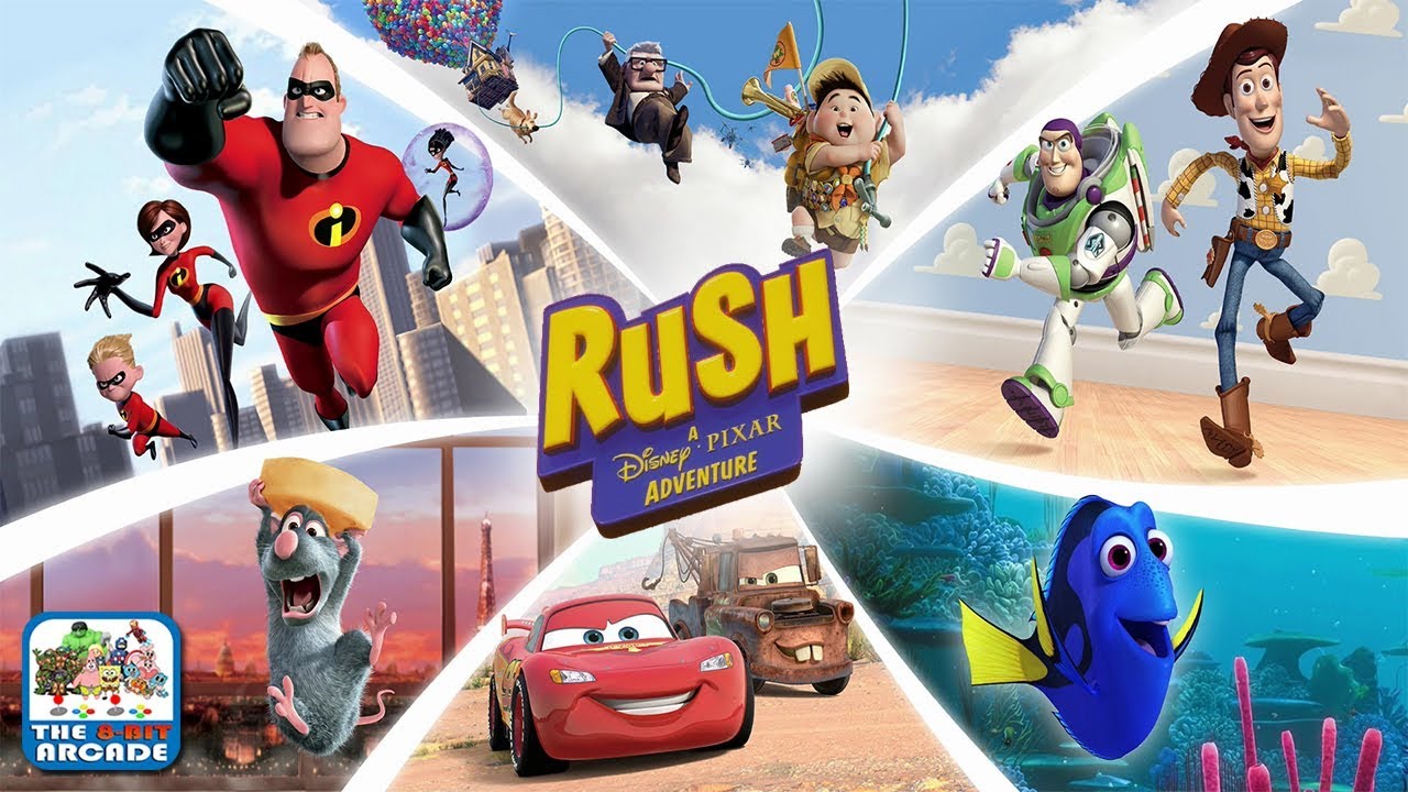 Rush: A Disney-Pixar Adventure — испытайте острые ощущения от каждого мира Pixar (геймплей Xbox One)