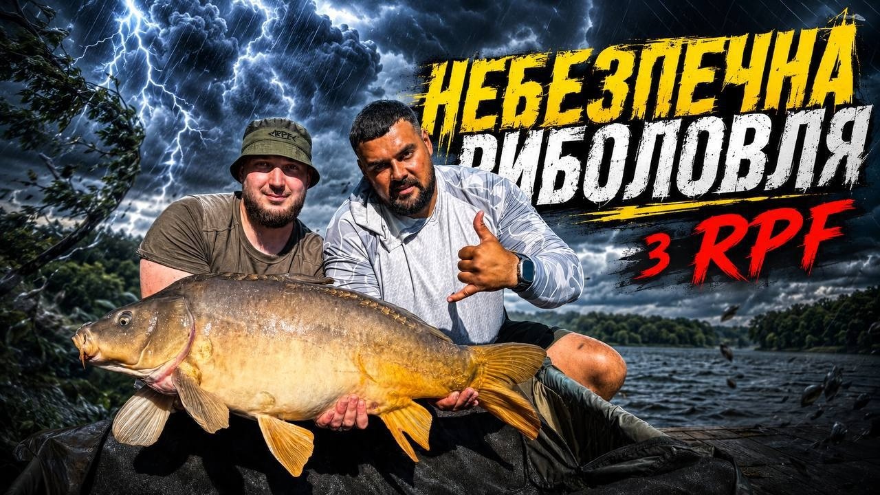КАРПФІШИНГ З RPF / Шторм на Уляниках! Трофейні коропи 20+ кг / Кормова програма 10 тисяч калорій