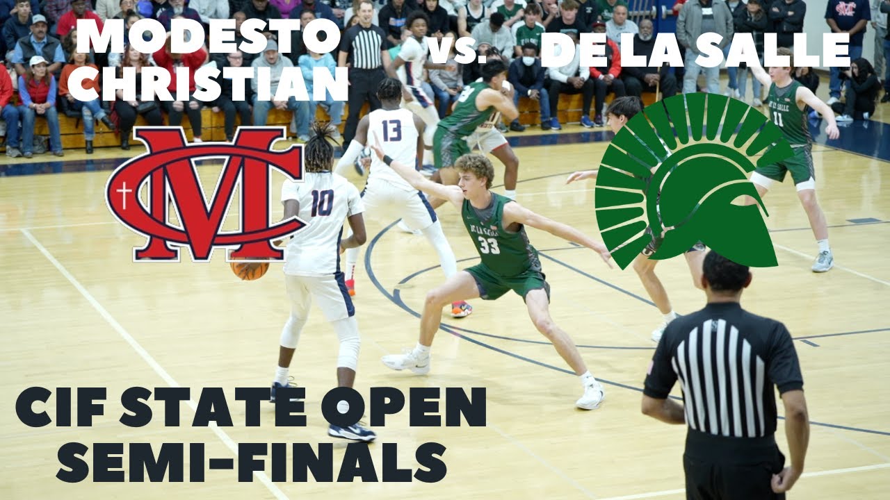Modesto Christian vs. De La Salle | CIF State Open Semi-Finals 2023 | Full Game | ZV.Productions