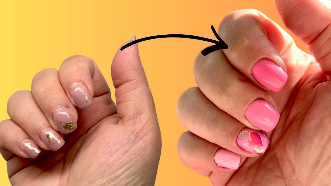 Do my nails with me with nail art | left handed nail tech