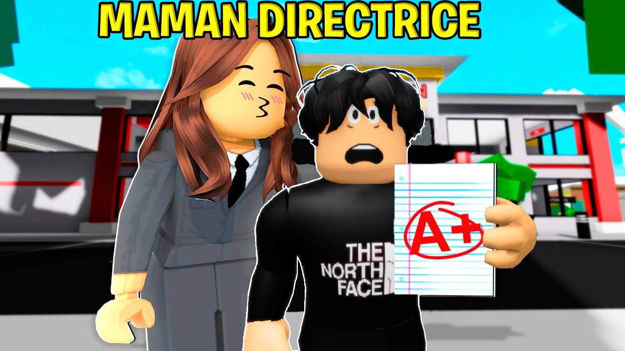 MA MERE DEVIENS LA DIRECTRICE DE L'ÉCOLE BROOKHAVEN, ROBLOX