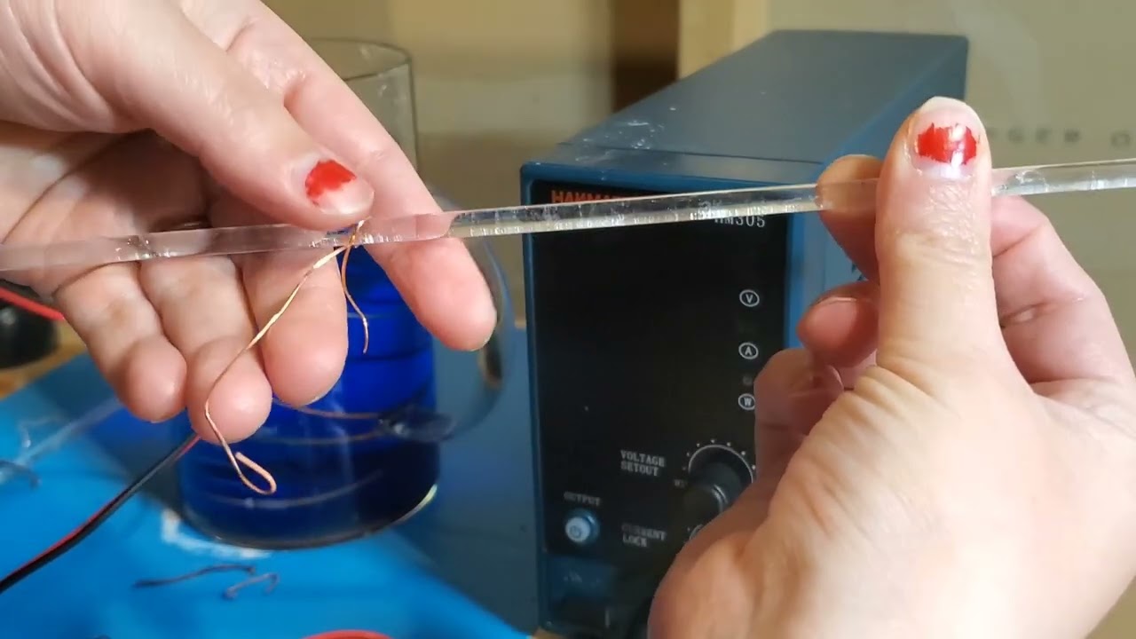 Electroforming Tutorial for a  Copper Labradorite Pendant