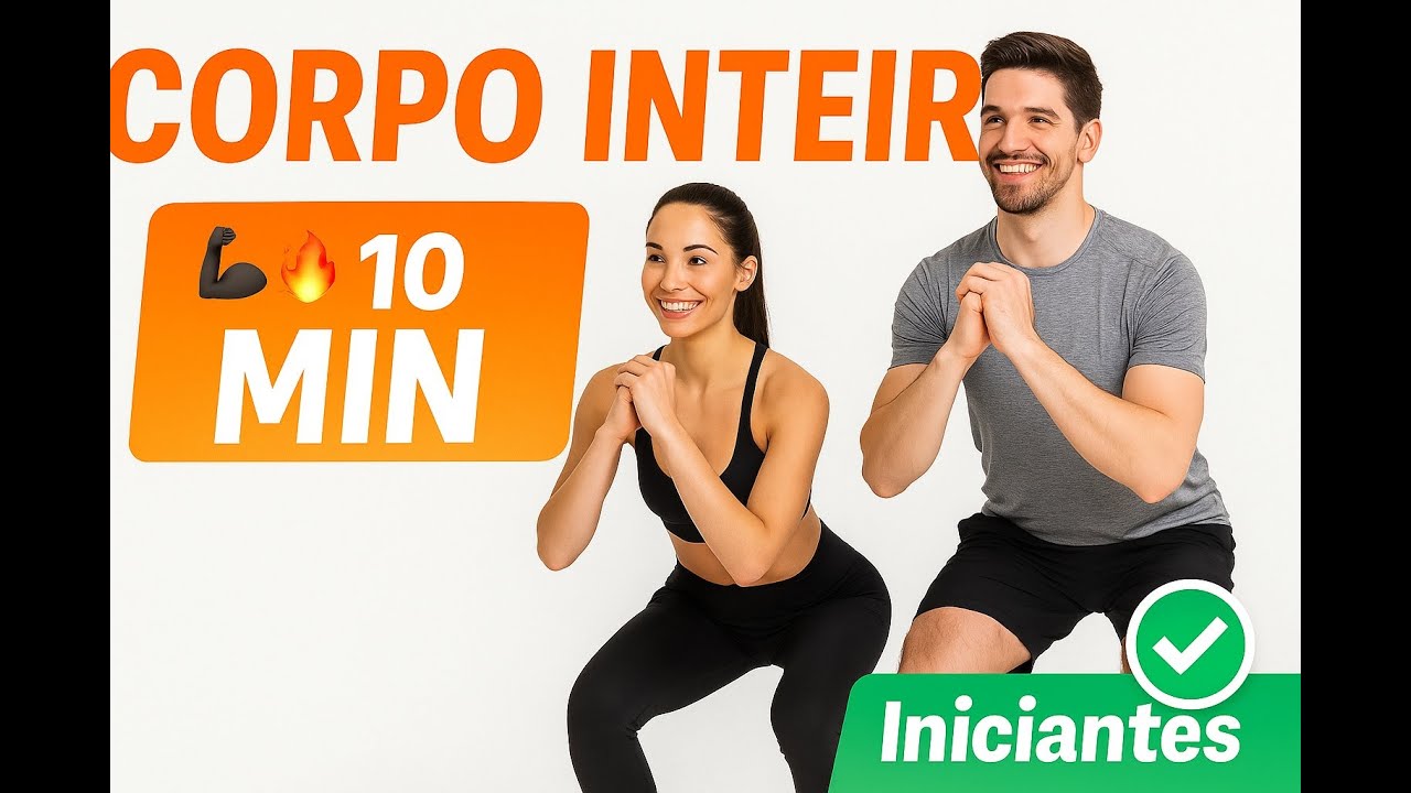 Transforme Seu Corpo em 10 Minutos por Dia 💪✨ Treino Completo em Casa