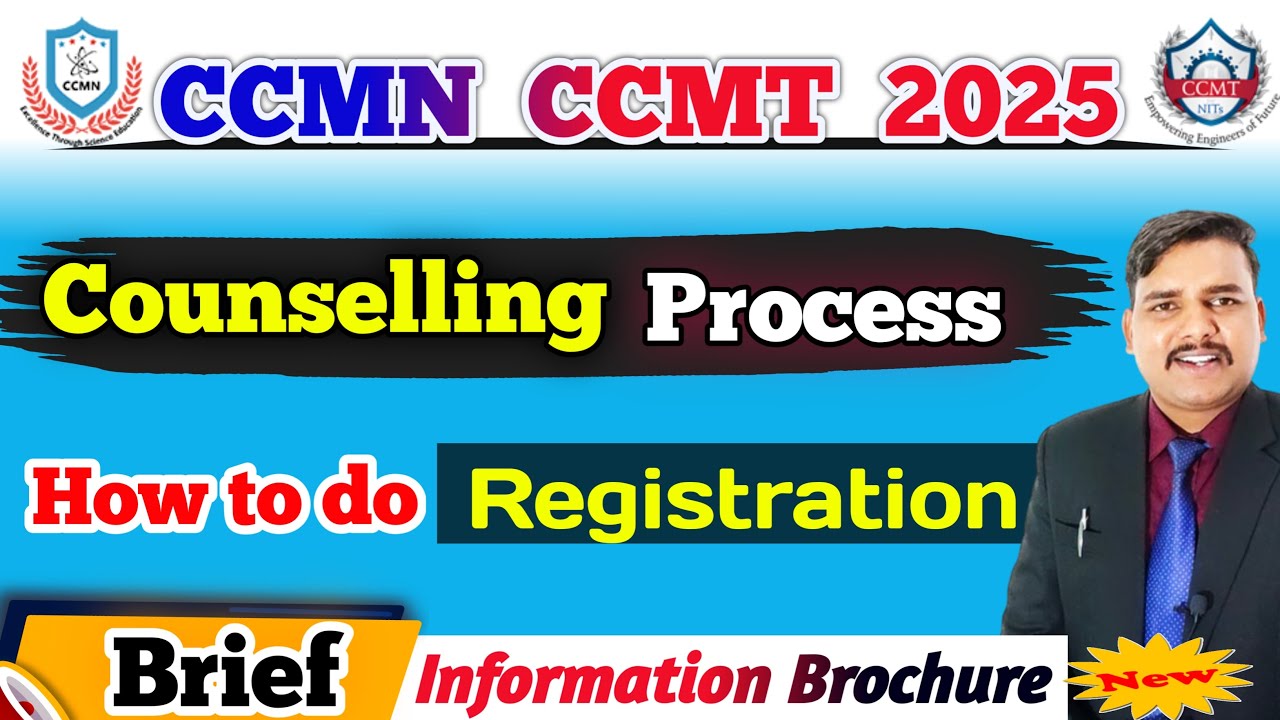 CCMN Counselling 2025 Registration, Choice Filling Order | ccmt counselling 2025 registration