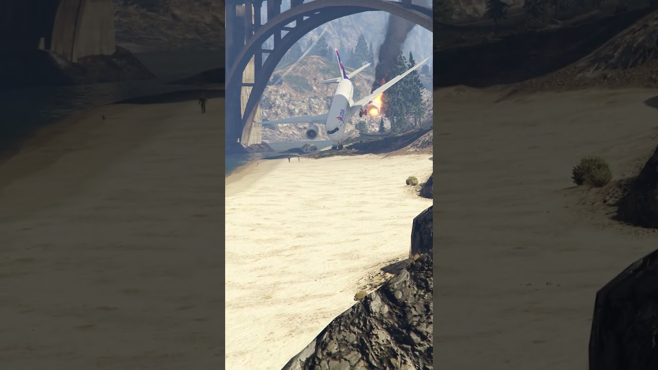 Emergency Landing on beach...