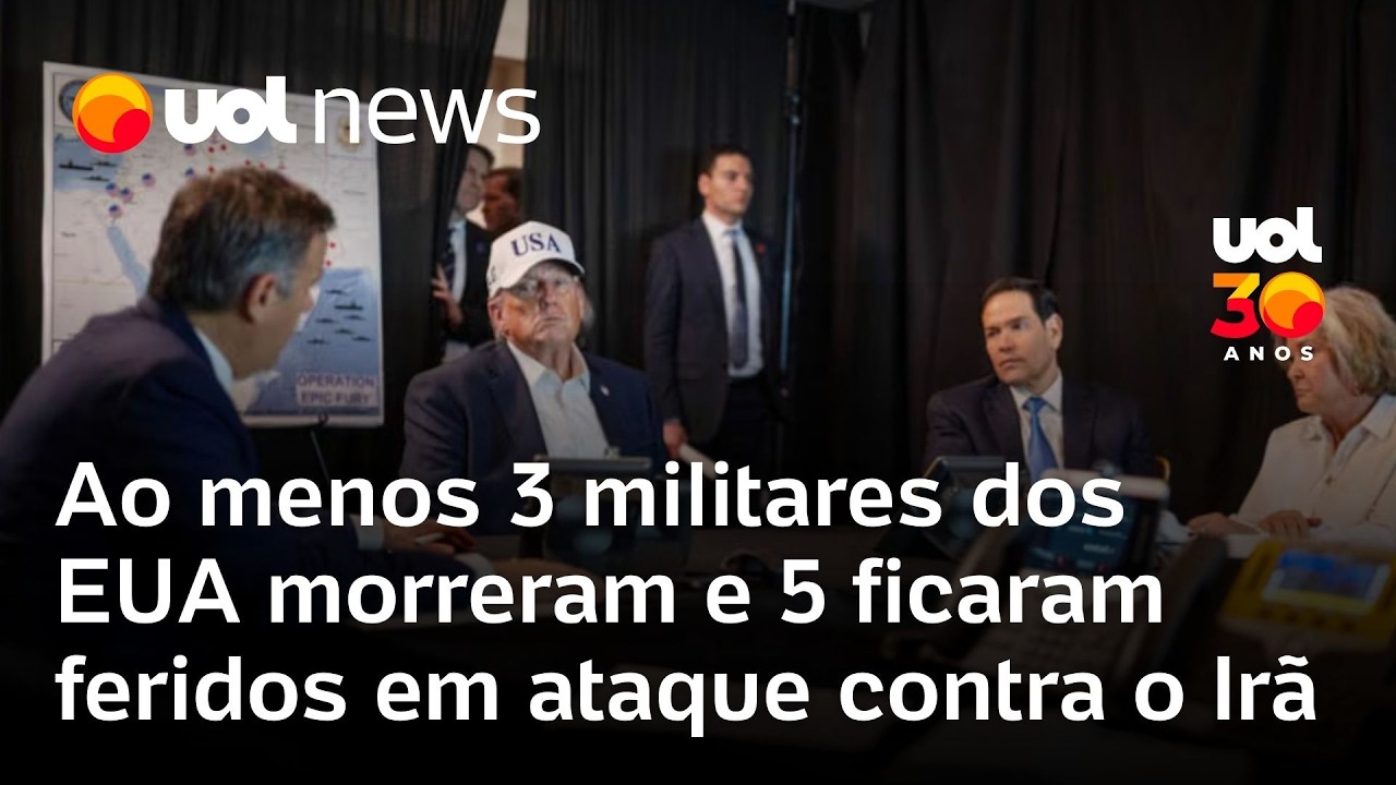 EUA dizem que 3 militares morreram e 5 ficaram feridos em ação contra Irã