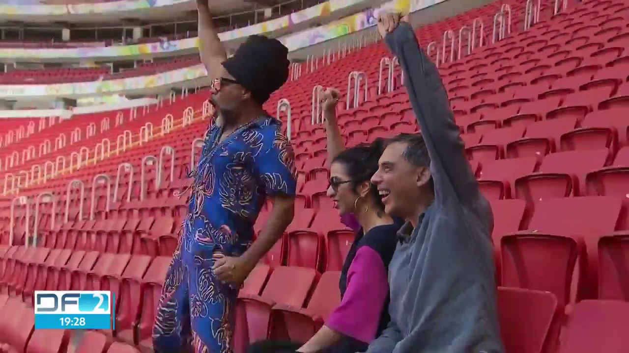 Brasília: Tribalistas entram em campo