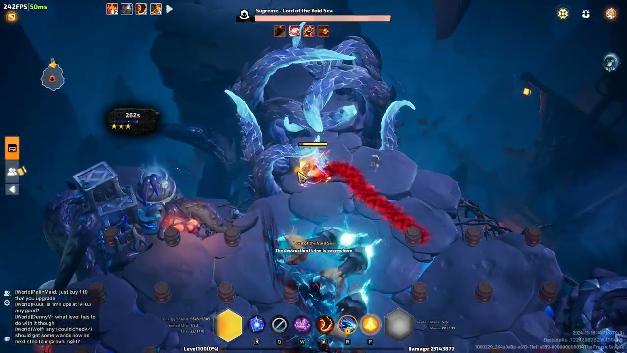 20 BOSS Lord of the Void Sea Gemma1 (7th EU) Torchlight infinite