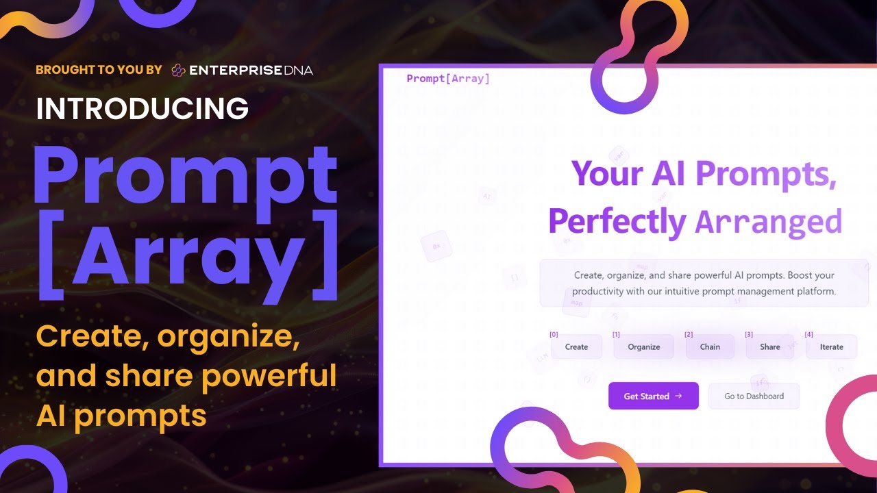 Introducing Prompt Array  - a new prompt; creation, library & collaboration tool