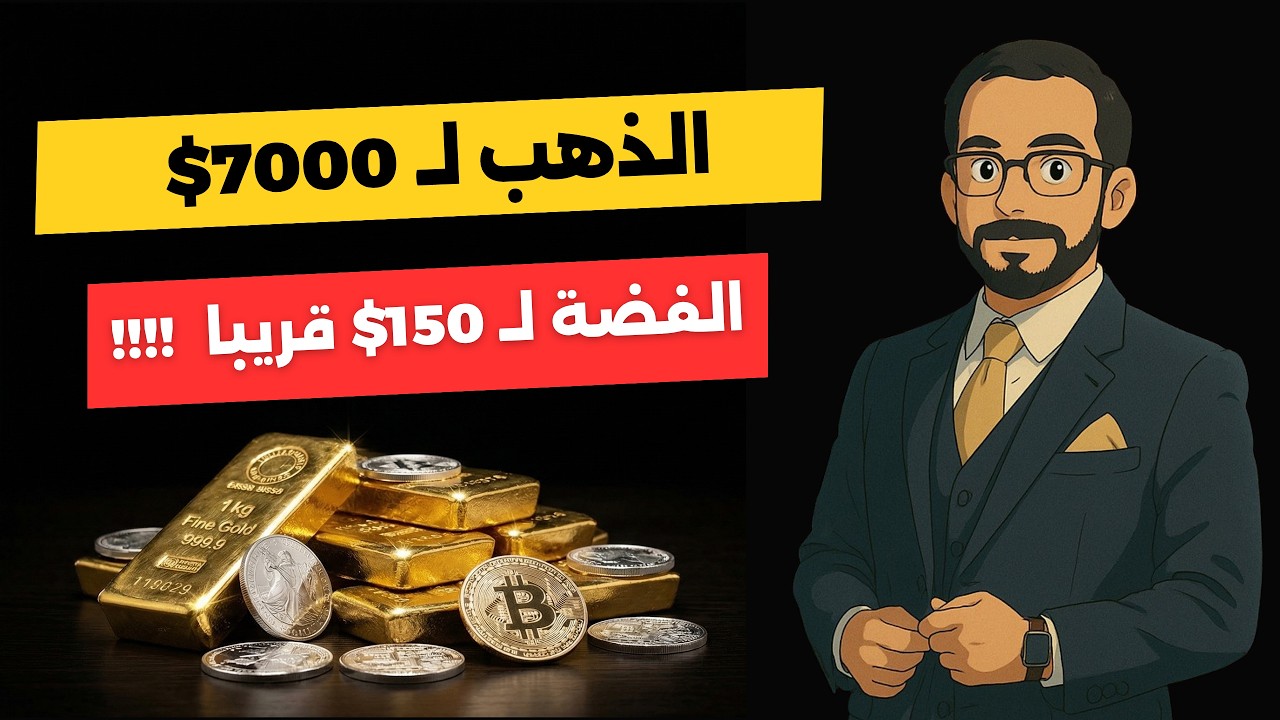 الذهب لـ 7000$ و الفضة لـ 150$ قريبا فقط لو حصل هذا الشيء !!!