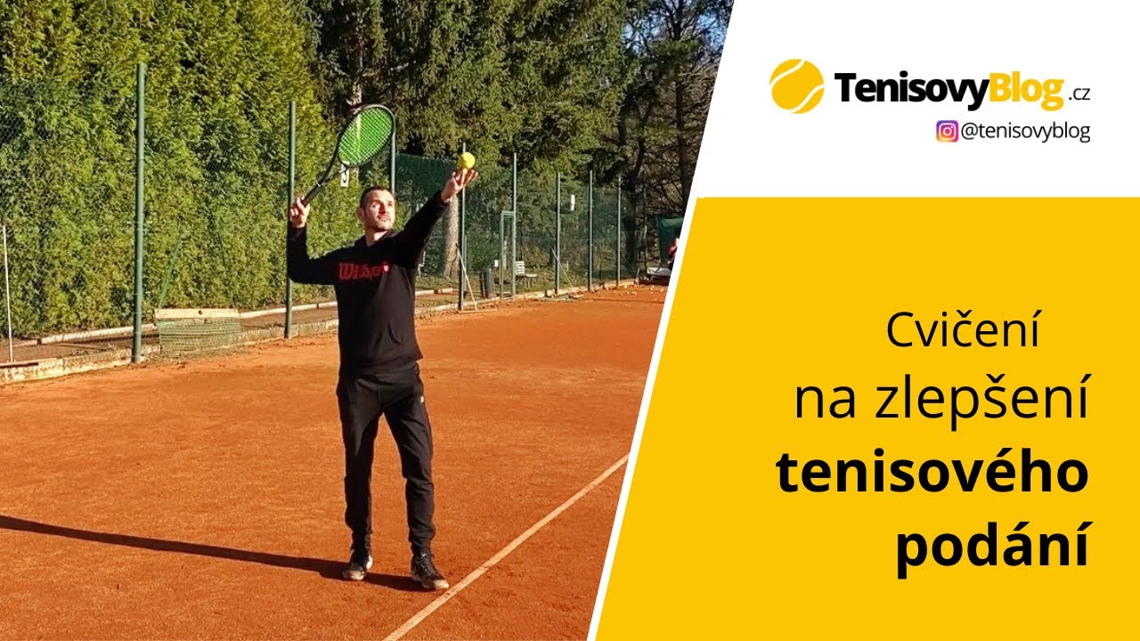 7 cvičení na zlepšení tenisového podání