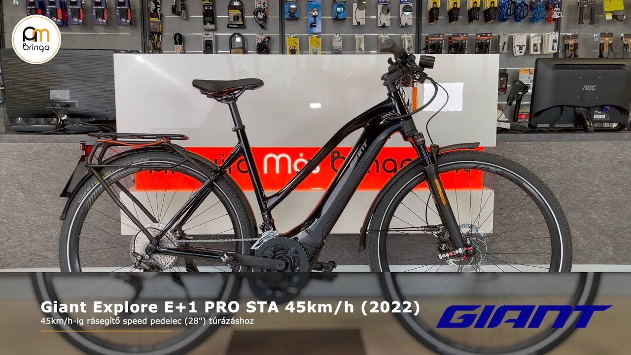 Giant Explore E+1 Pro STA 45km/h (2022) - Ambringa Ebike Videók
