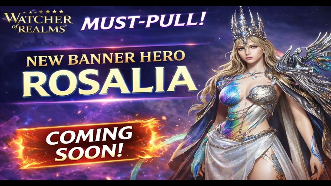 Upcoming Banner Hero Showcase Rosalia