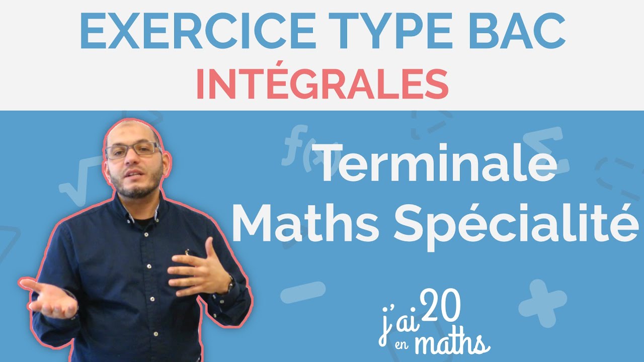 Intégrales - Exercice Type Bac - Terminale Maths Spécialité