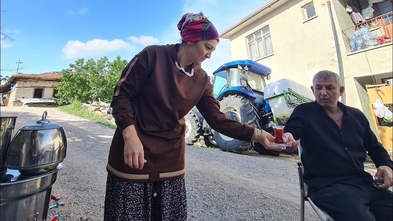 Ayaş -ilhan Köyünde Burcu ilhan ,Süleyman ilhan çiftine Misafir Olduk huzurlu köy hayatı
