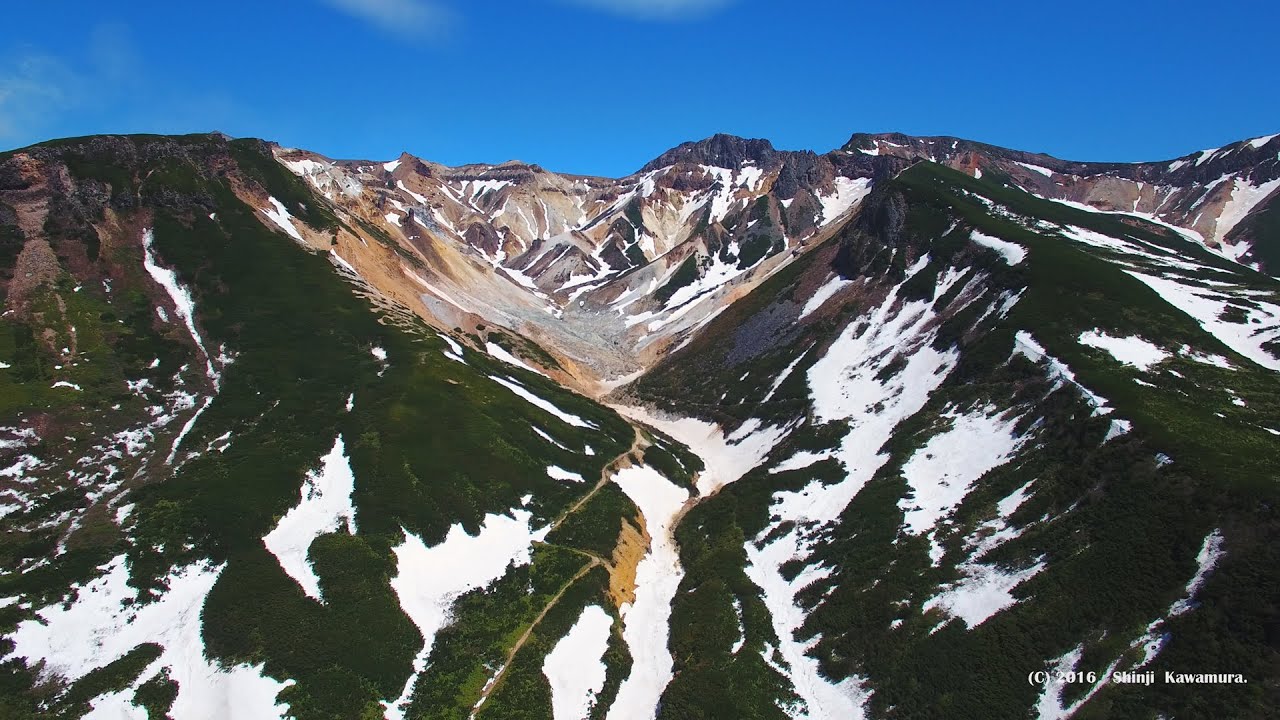 DRONE×HOKKAIDO 4K　十勝岳温泉郷 Tokachidake Hot Spring