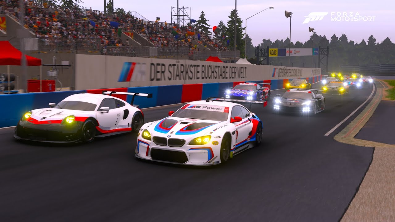 Carro e madrugada combinam DMS. Nurburgring Forza motorsport. 