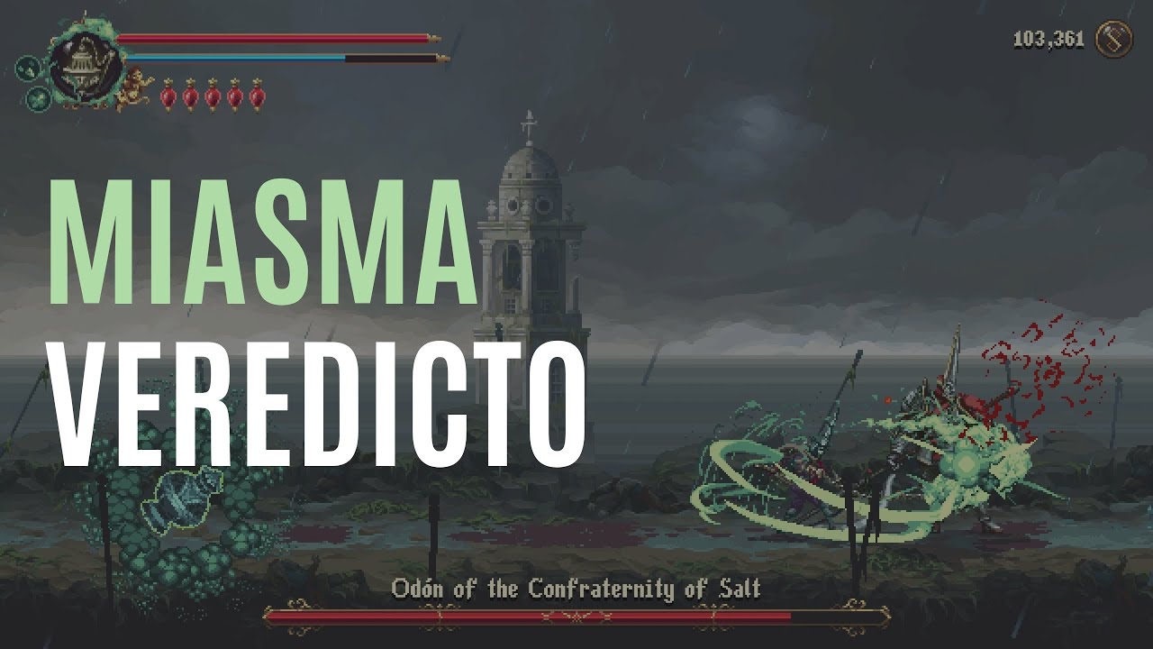 Miasma Veredicto vs Od&oacute;n (No Damage) | Blasphemous 2