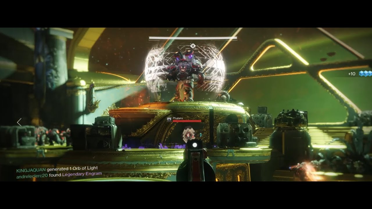 Destiny 2. Leviathan, Spire of Stars raid lair. Val Ca´uor boss fight. No commentary