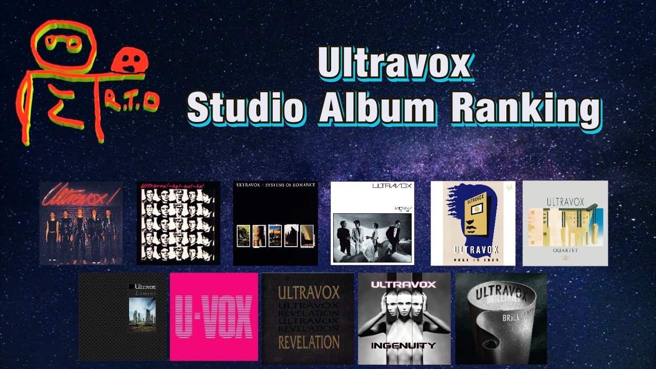 Ultravox studio albums ranked