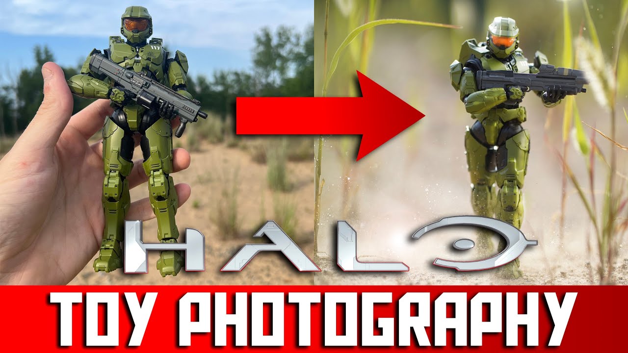 Halo Toy Photography