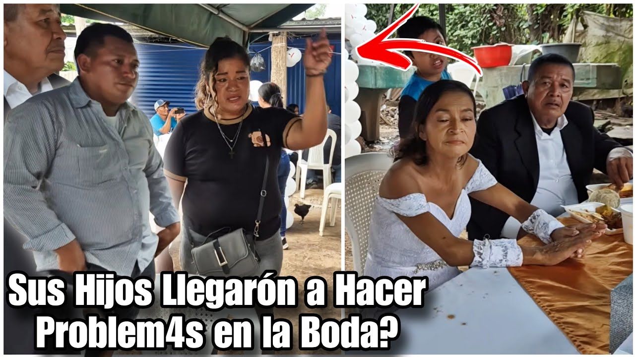 Mira que problem4 llegarón a hacer Nora y Marvin en la Boda de Doña Michi y Lino😱