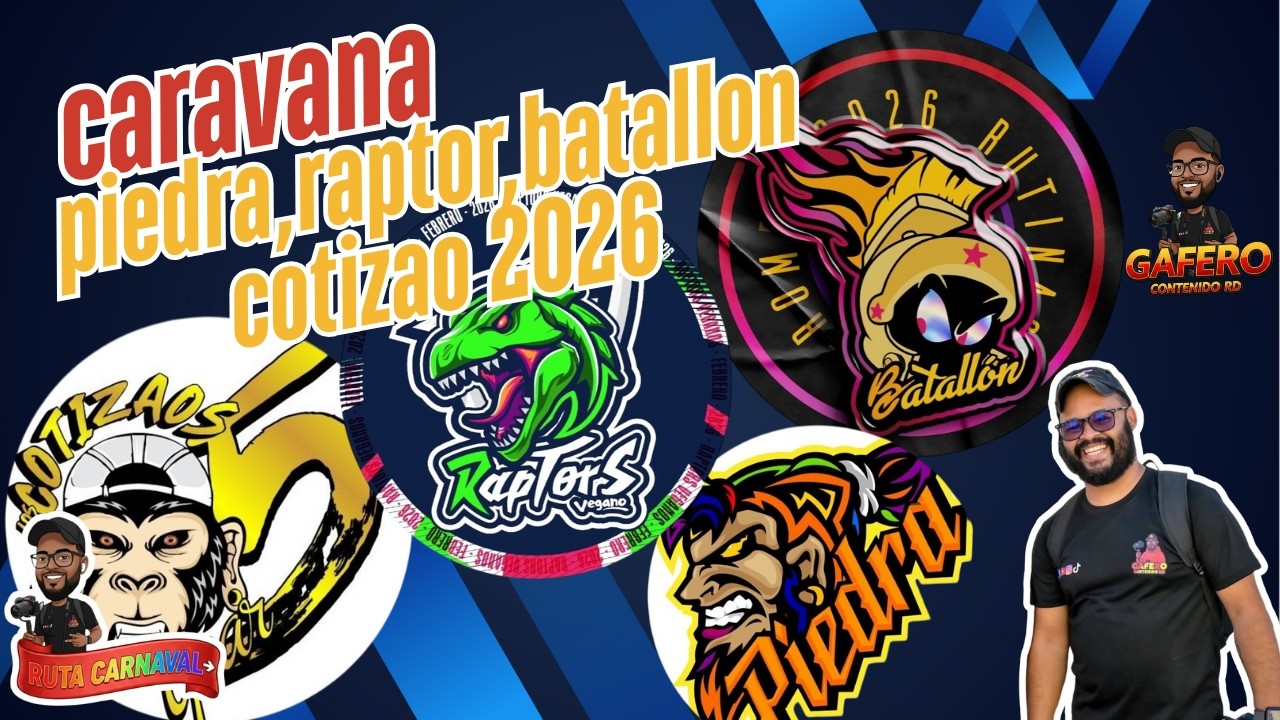 Caravana PIEDRA,RAPTOR,BALTALLON,COTIZAO 2026