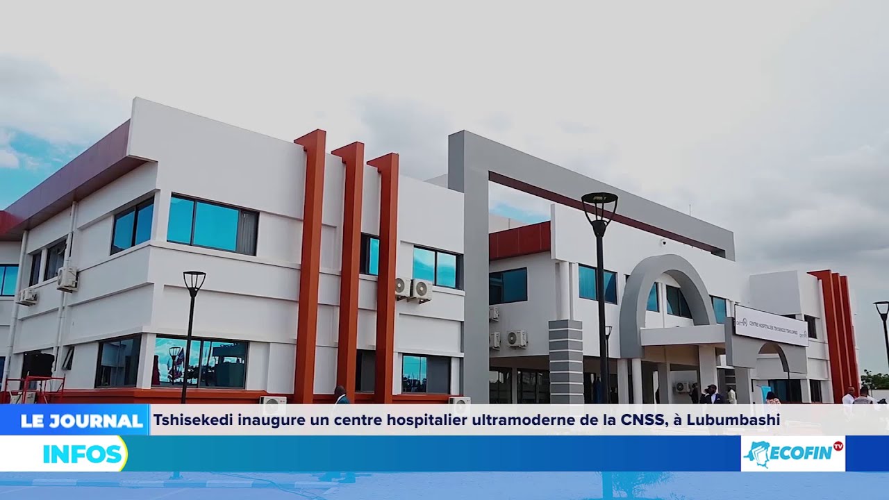 JT 20H 18 AVRIL 2025 :Tshisekedi inaugure un centre hospitalier ultramoderne de la CNSS à Lubumbashi
