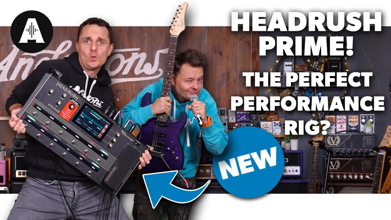 NEW HeadRush Prime - Amp, Cab, FX, Looper & Vocals All In One!