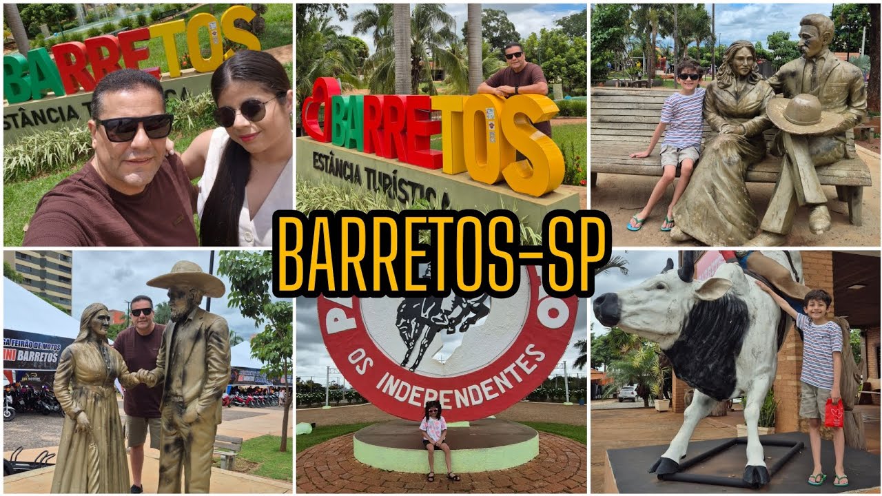 BARRETOS-SP LANCHE NO MCDONALD'S, PASSEIO PELA CIDADE E VISITA AO PARQUE DO PEÃO 23.01.2026