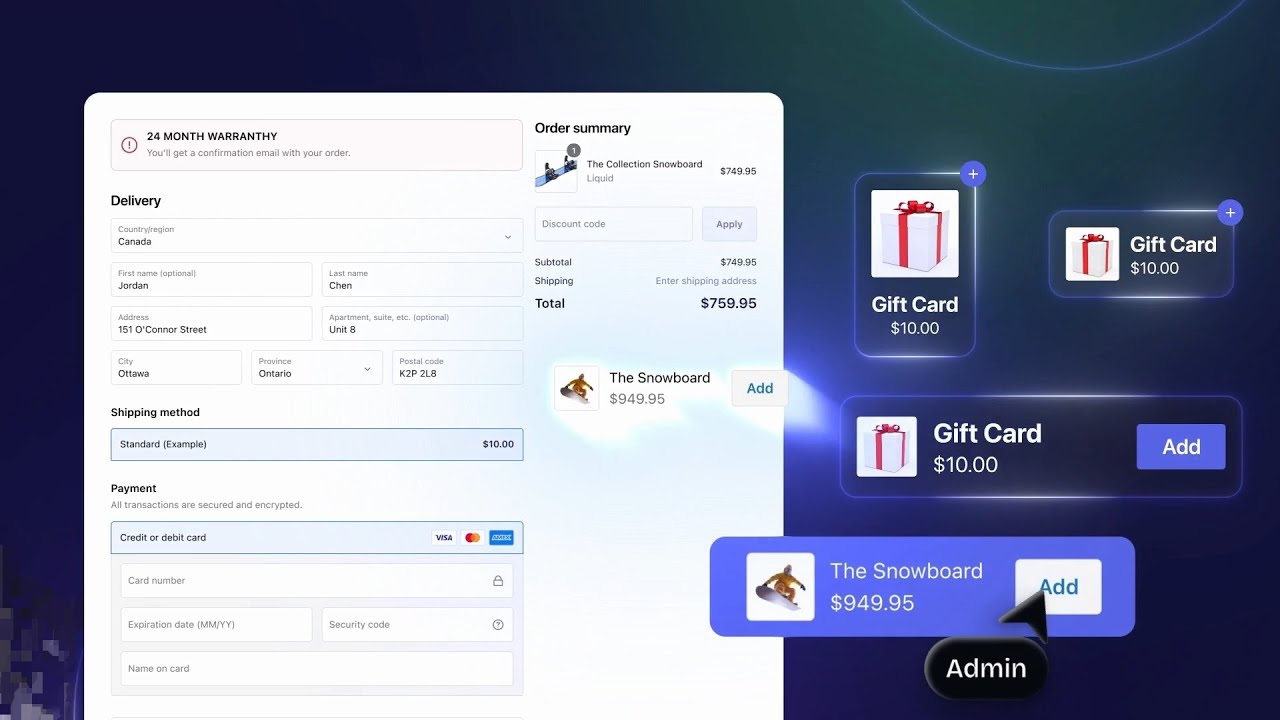 Motion Graphics Demo Video | E-commerce Platform