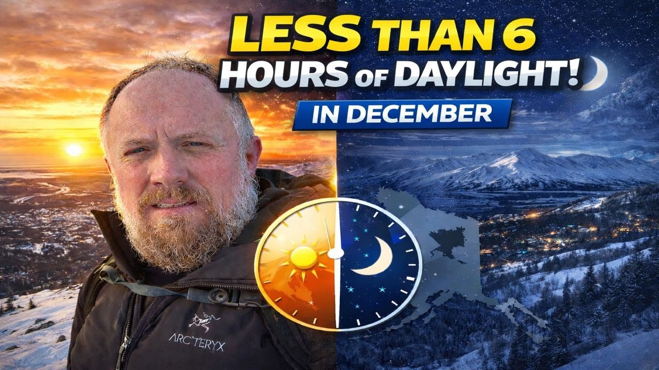 Less Than 6 Hours of Daylight in Alaska