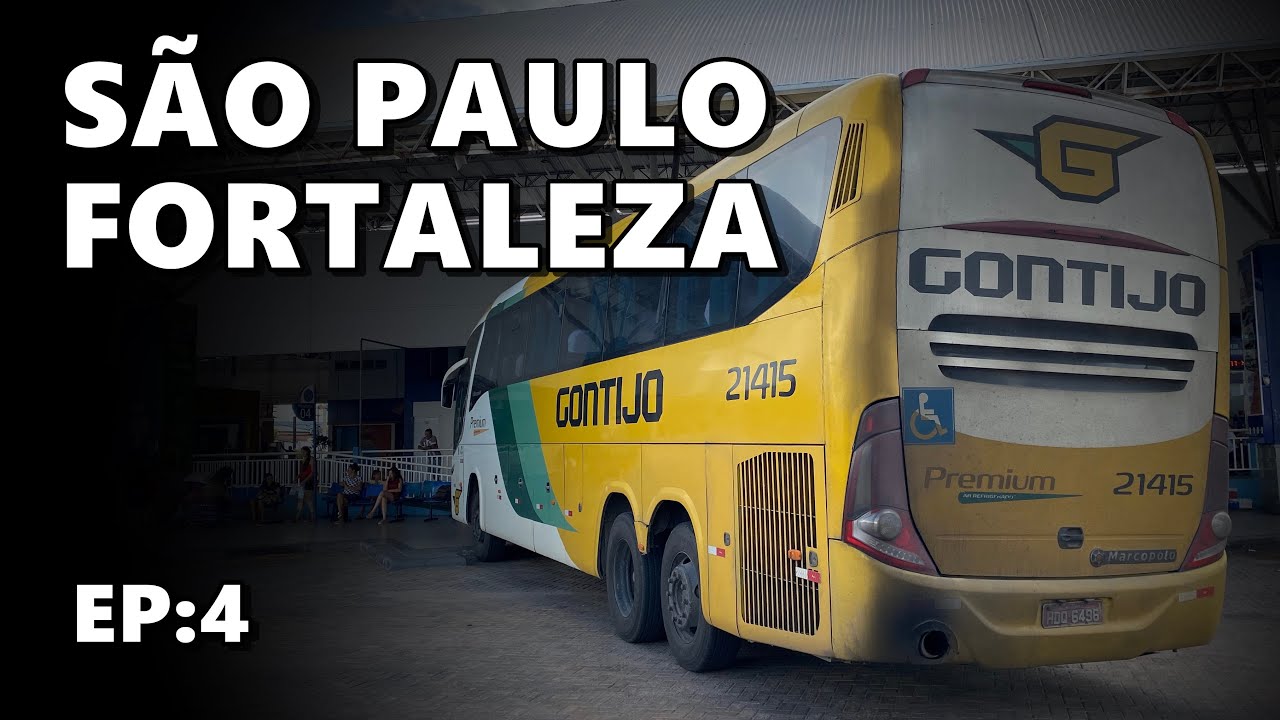 PARADOS pela PRF! 😅 Viajando de SÃO PAULO a FORTALEZA com a GONTIJO! (Ep:4)