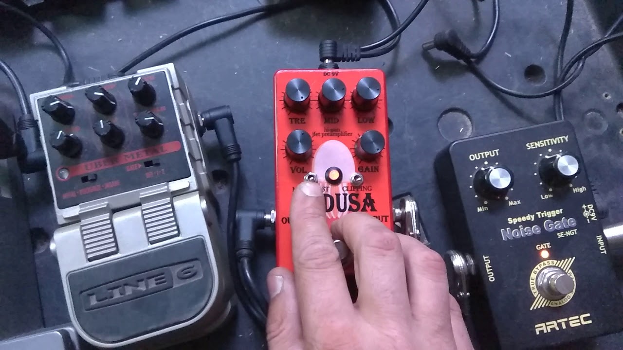 Hi-gain jfet preamp