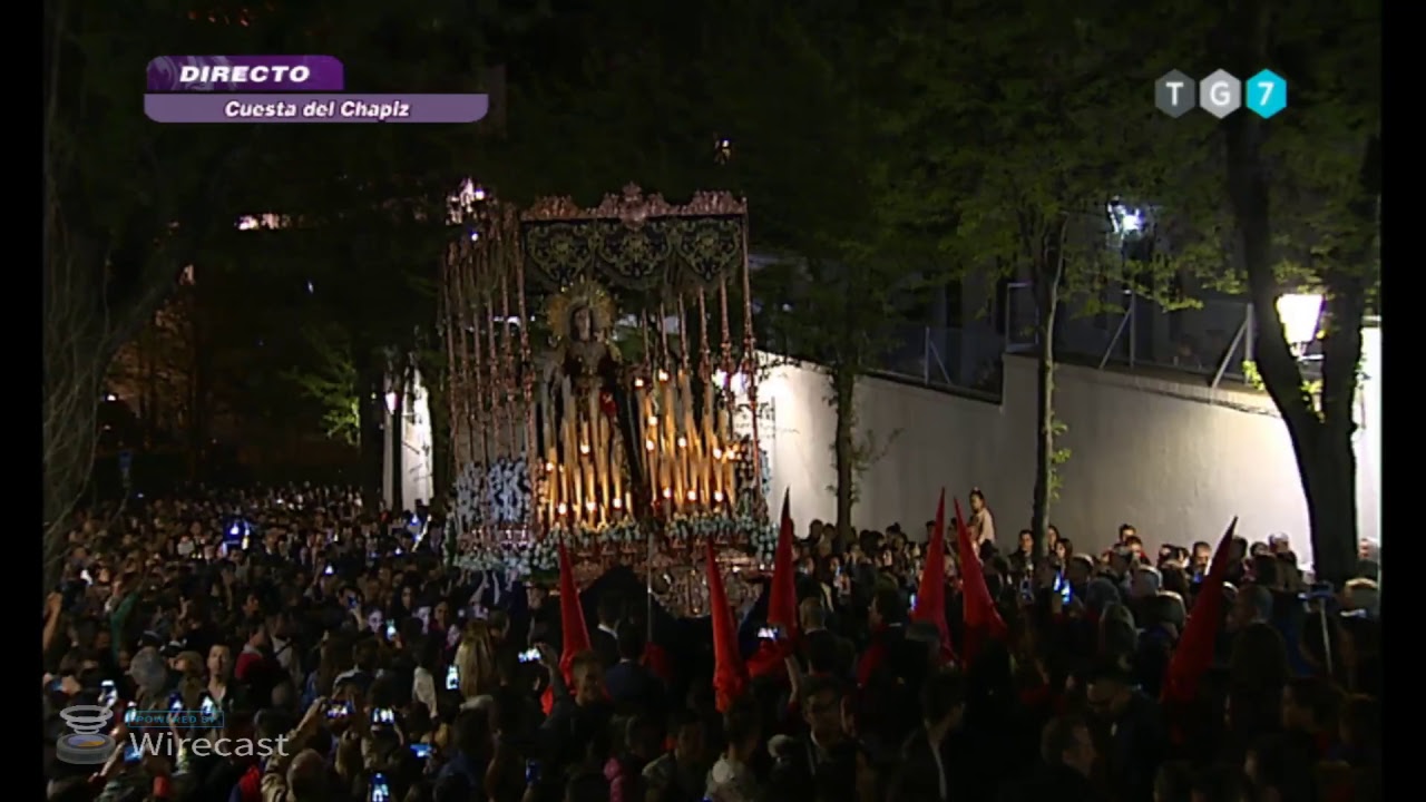 ESPECIAL SEMANA SANTA  TG7 MIERCOLES SANTO SEMANA SANTA GRANADA 2017