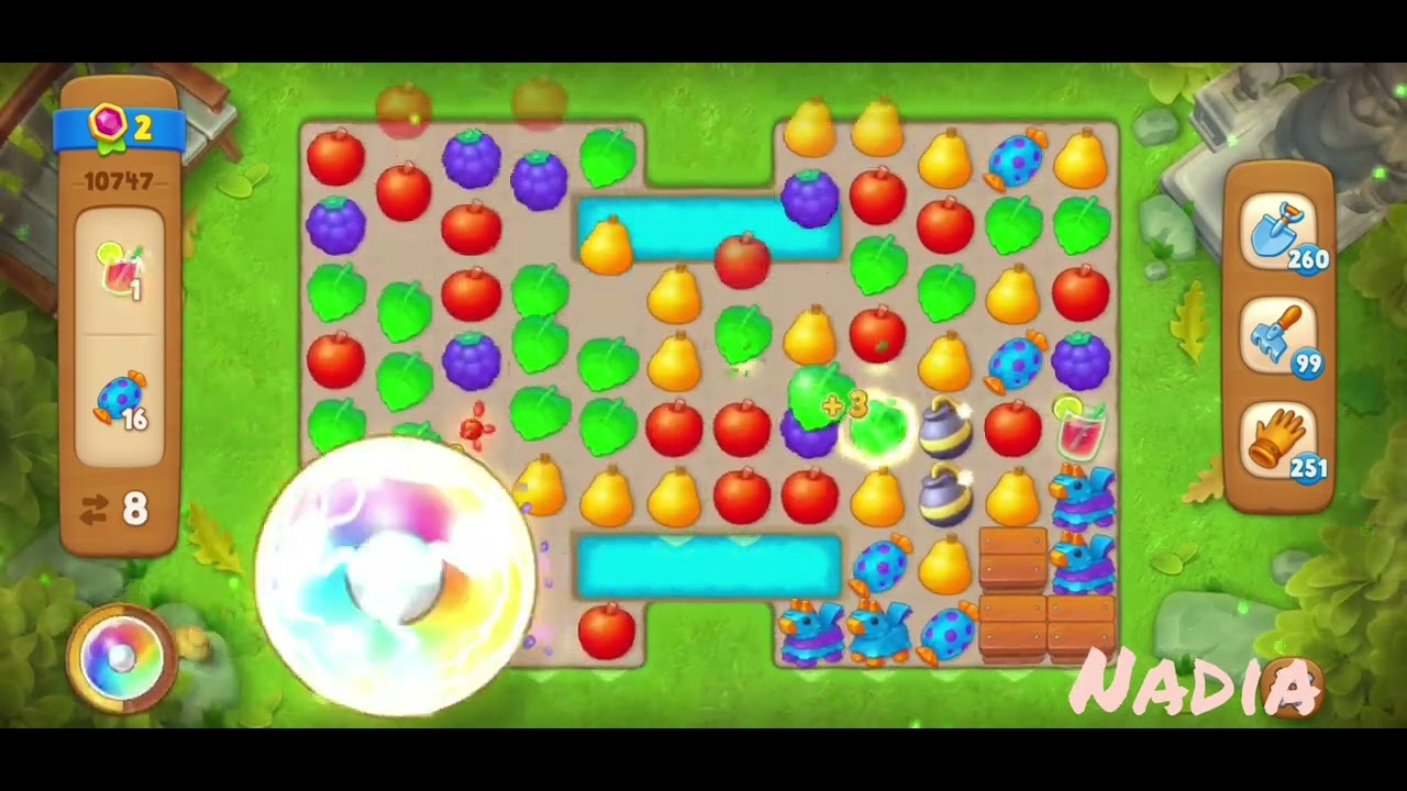 Gardenscapes Level 10747🥀. No Boosters used
