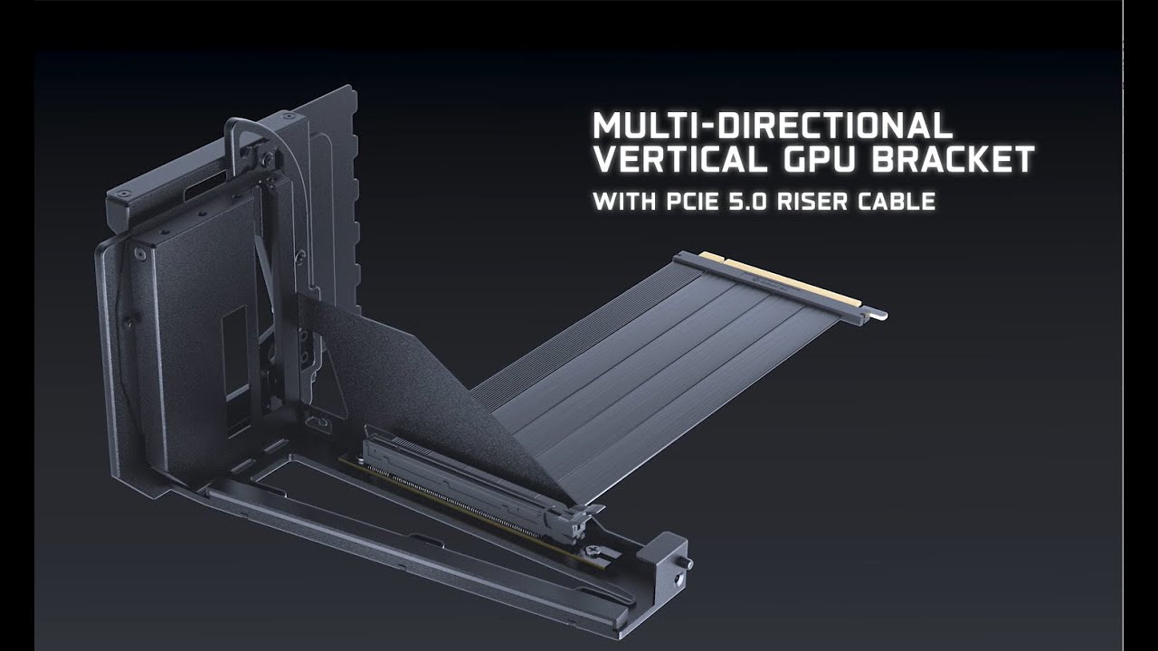 LIAN LI - Multi Directional Vertical GPU bracket (with PCIe 5.0) Official Product Video