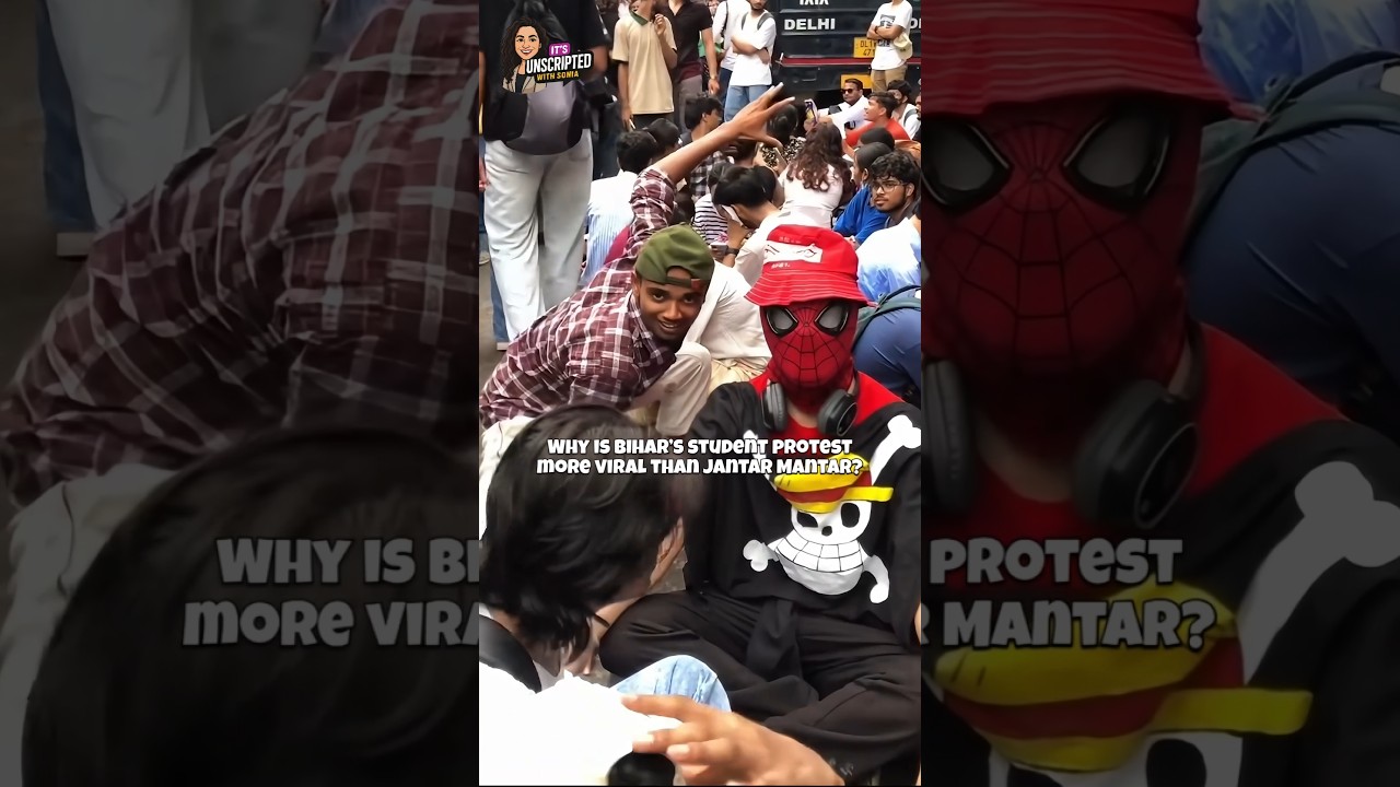 Why Is The Bihar Student Protest Going More Viral Than Jantar Mantar? #neet #jantarmantar