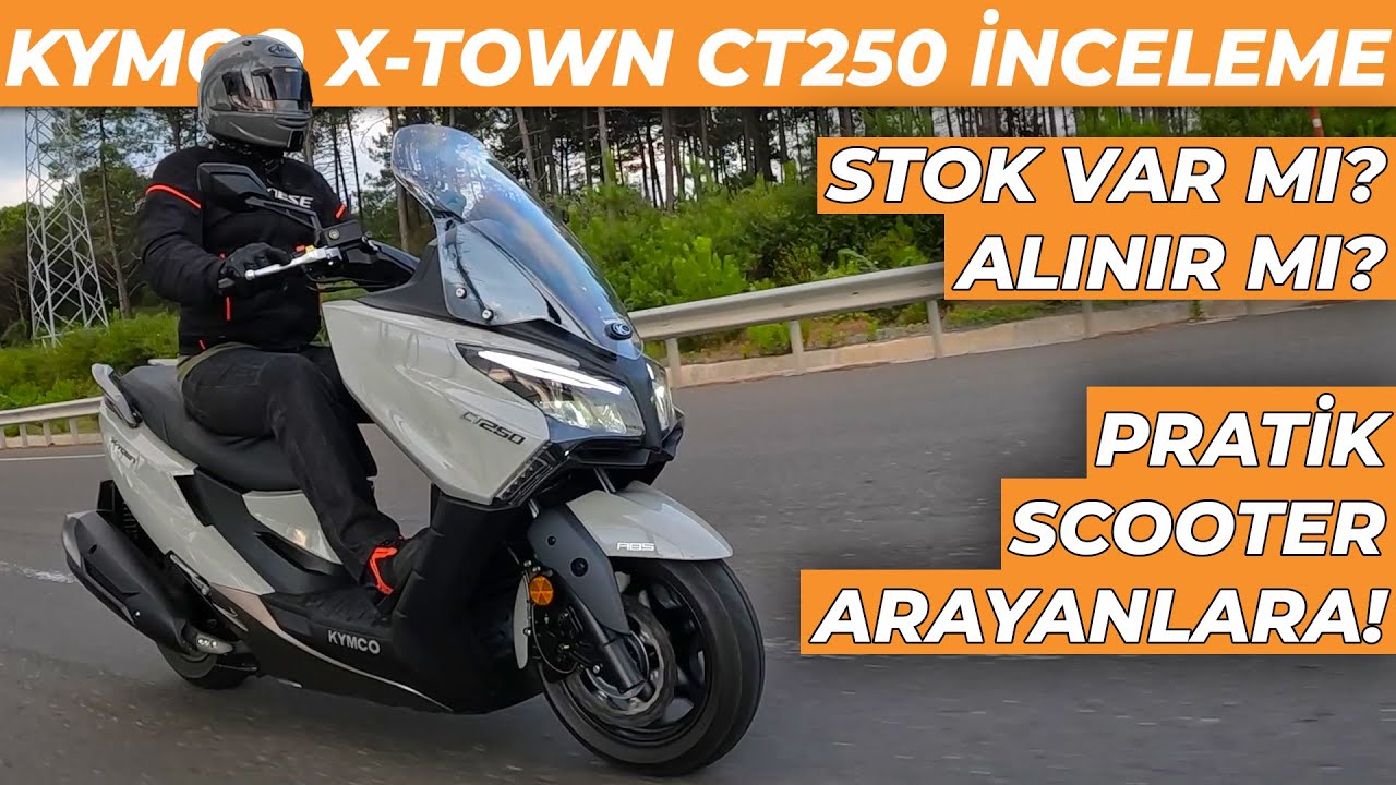 2022 Kymco X Town CT 250 İnceleme | Alınır mı? Artıları ve Eksileriyle Her Şey!