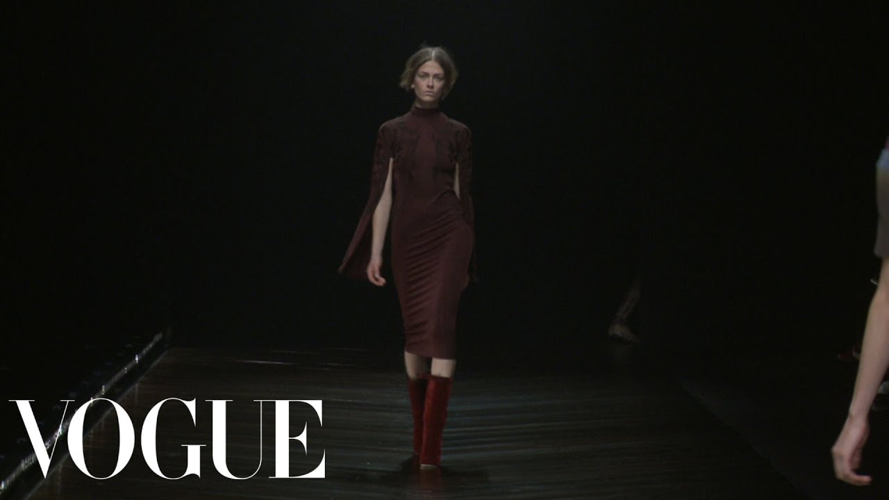 Marios Schwab Ready to Wear Fall 2013 Vogue Fashion Week Runway Show