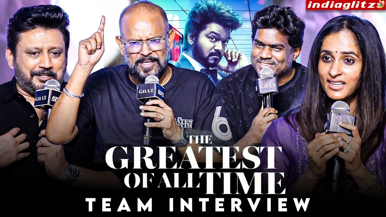 Vijay Never Asked For Political Dialogue: Goat Team Interview | Venkat Prabhu, Yuvan, Thalapathy