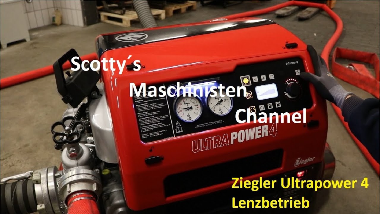 Feuerwehrpumpe Ziegler Ultra Power 4 PFPN 10/1500 vom LF 20 Kats Teil 2/2