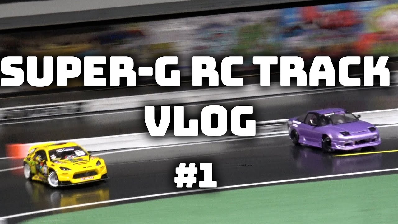 RC Track Vlog #1...RC DRIFT | Mini-Z Track | at Super G RC Drift Arena