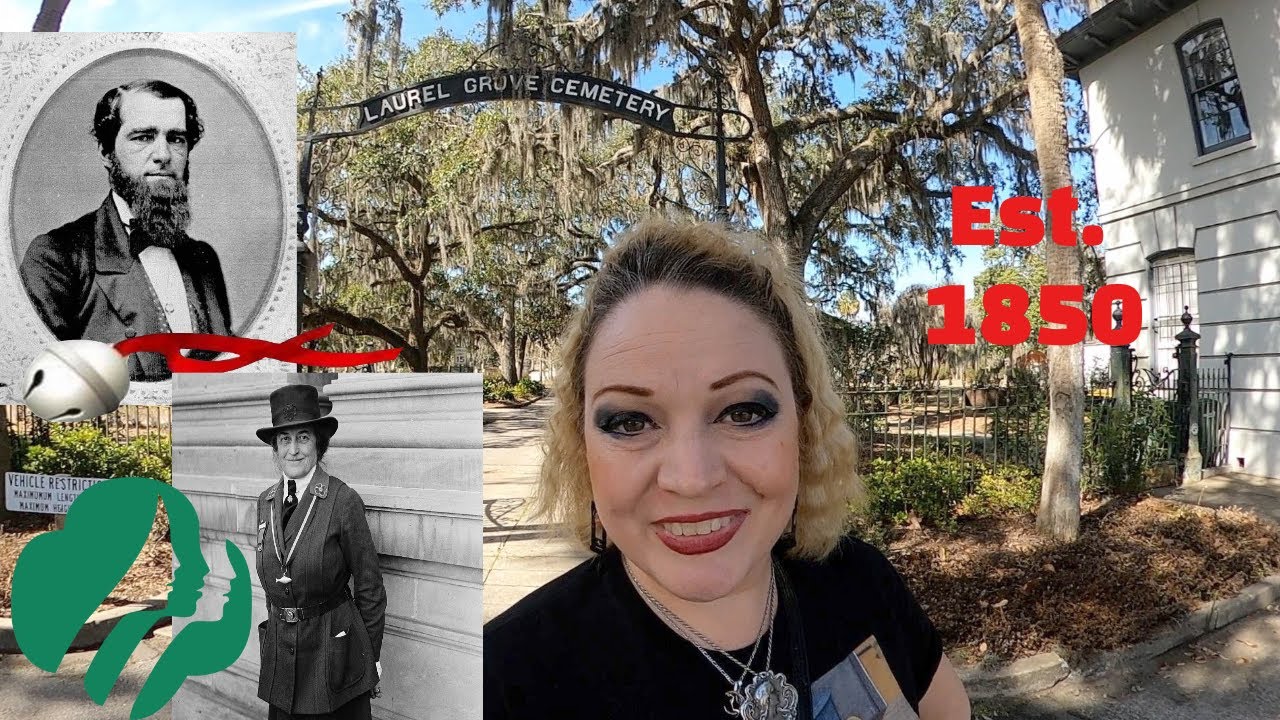 Laurel Grove North Cemetery, Savannah GA. This is Cal O'Ween!