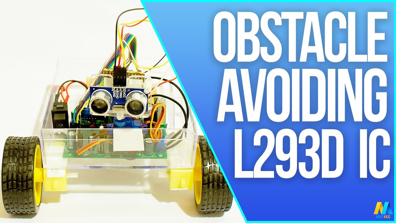 Arduino Obstacle Avoiding Robot (using L293D Motor Driver IC)
