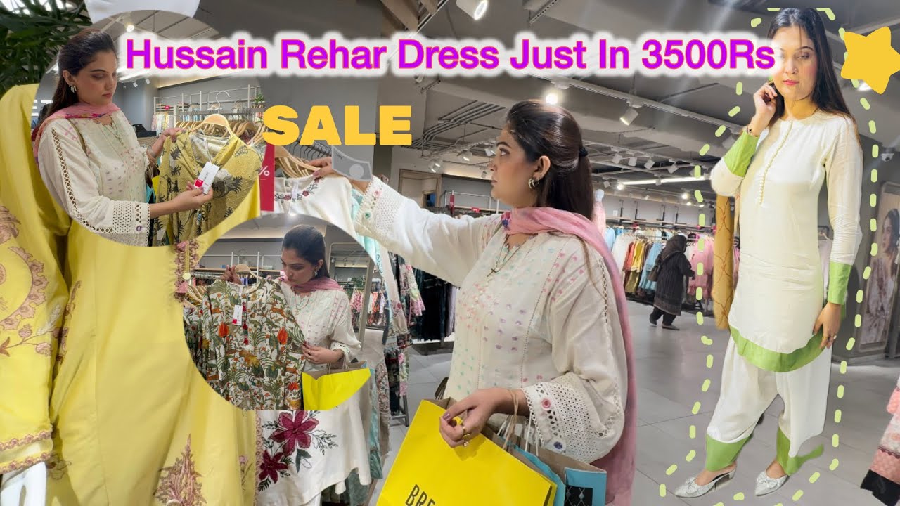 Recreating Hussain Rehar Dress In a Budget || Ethnic Sale || Family Day Out || Sumbul Shahroze