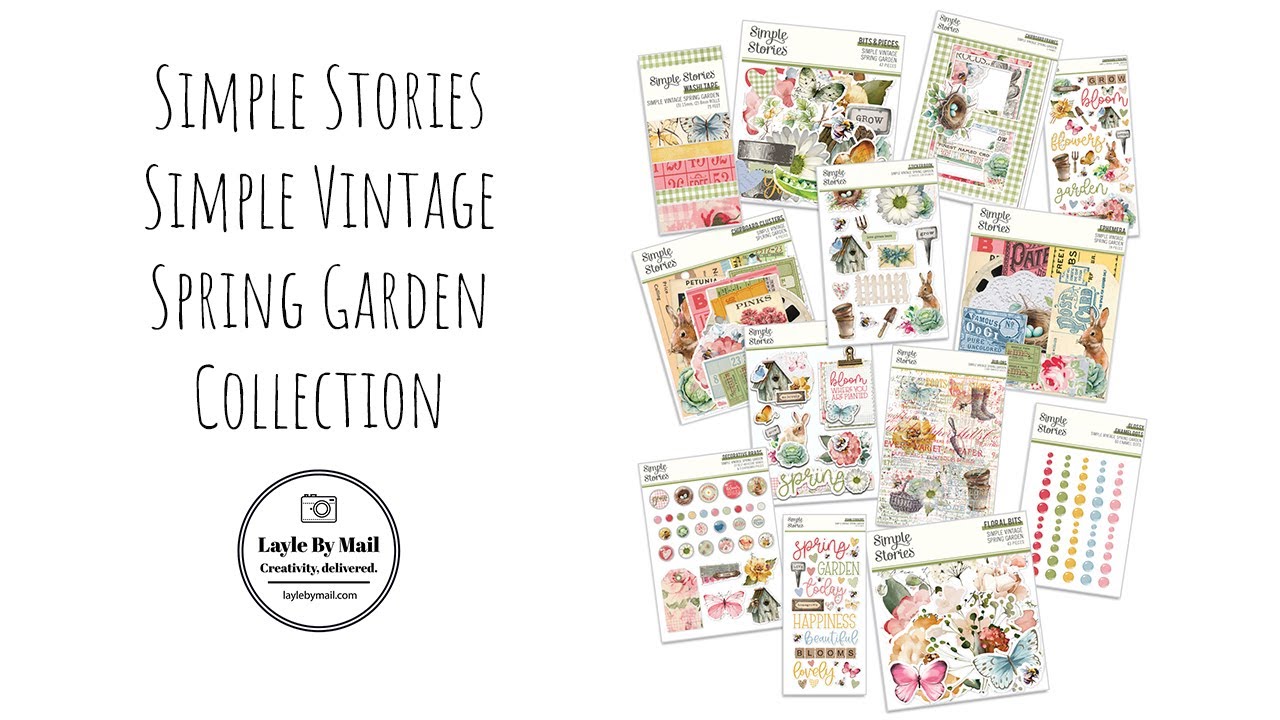 Simple Stories | Simple Vintage Spring Garden Collection | Unboxing