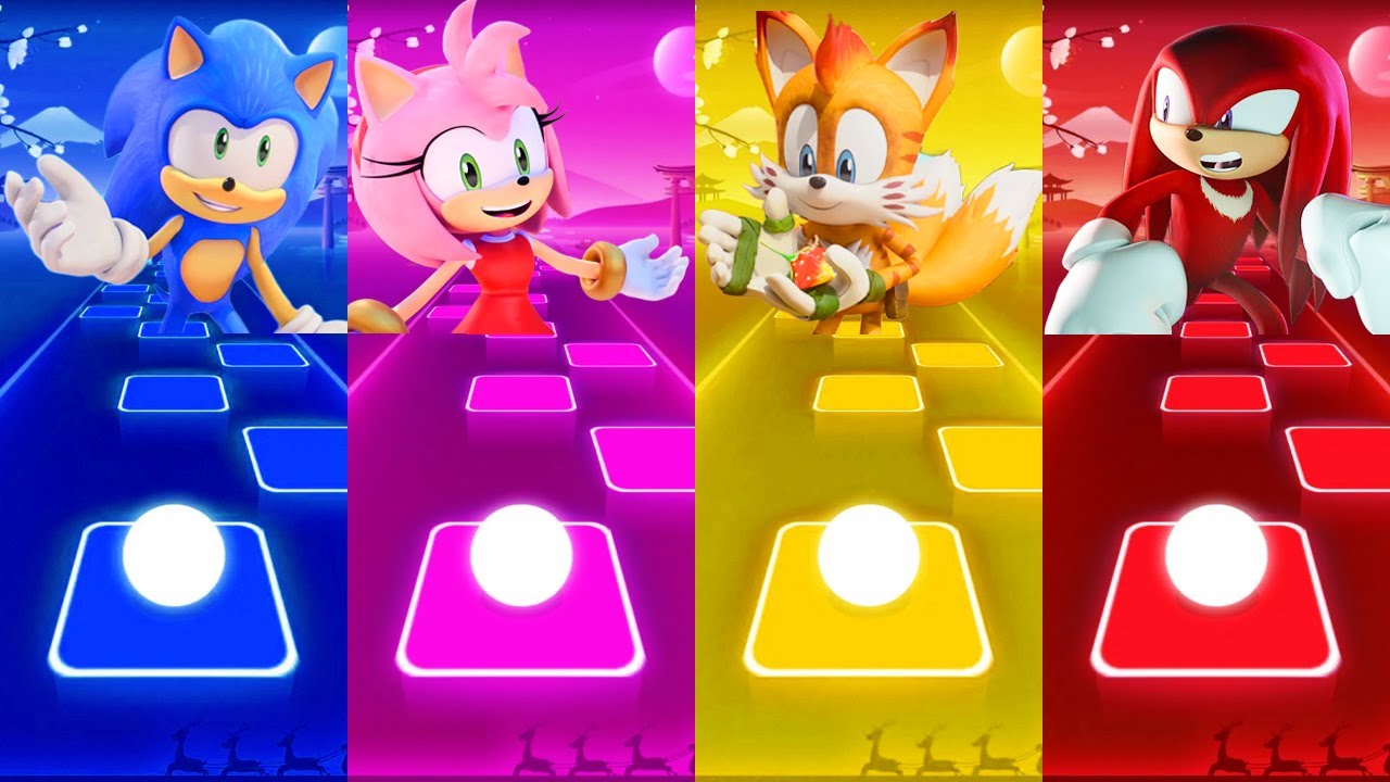 Sonic Prime 🔴 Amy Rose 🔴 Tails 🔴 Knuckles | Coffin Dance Cover